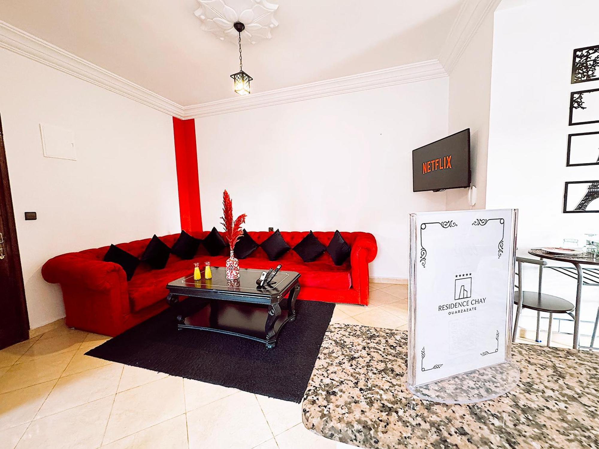 Residence Chay - Appartement De Luxe ワルザザート エクステリア 写真